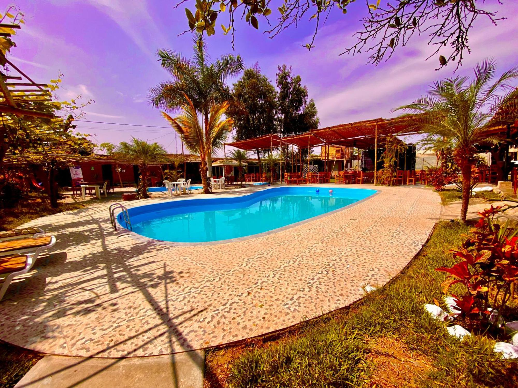 La Colpa Hotel Chincha Baja Exterior foto